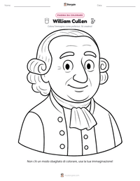 Anteprima della scheda stampabile di William Cullen