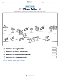 Aperçu de la feuille de travail imprimable William Cullen