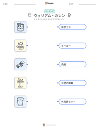 ウィリアム・カレン の印刷可能ワークシートプレビュー