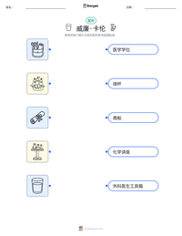 威廉·卡伦 可打印工作表预览