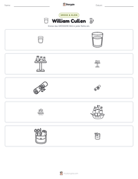 William Cullen druckbare Arbeitsblatt Vorschau