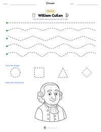 William Cullen printable worksheet preview