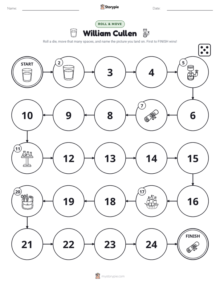 Roll & Move Game