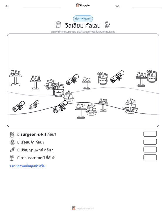 ฉากการนับ