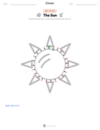 The Sun printable worksheet preview