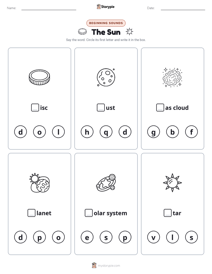 Beginning Sounds