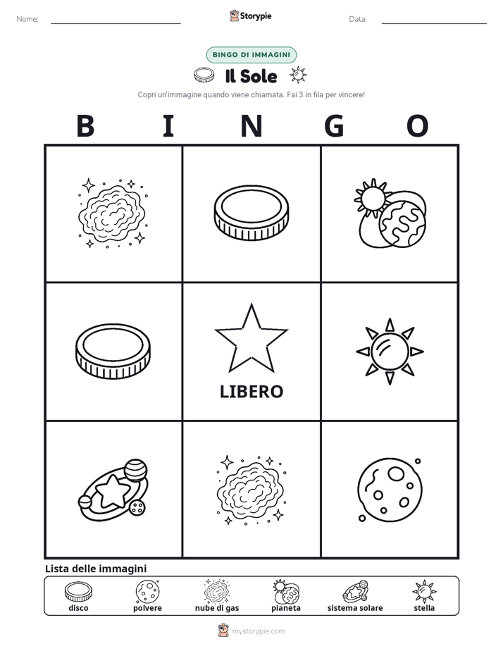 Bingo delle Immagini