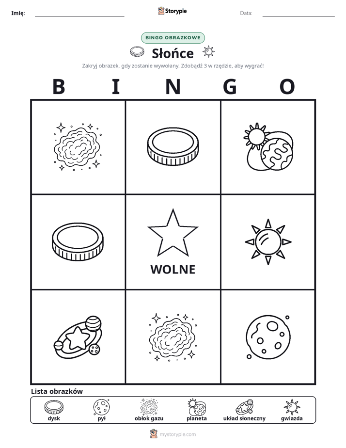 Bingo obrazkowe