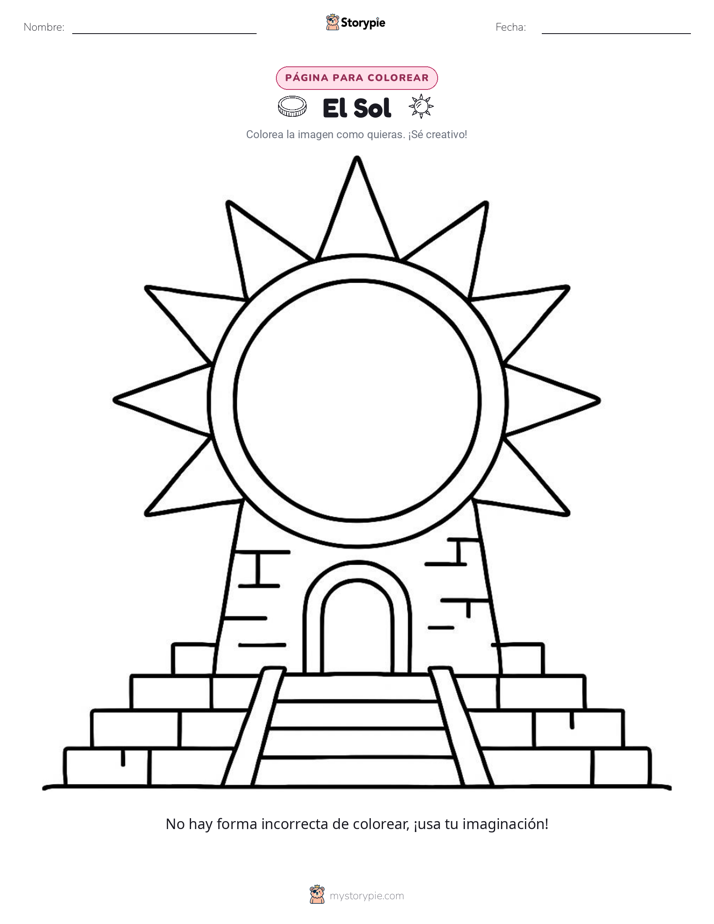 Página para Colorear
