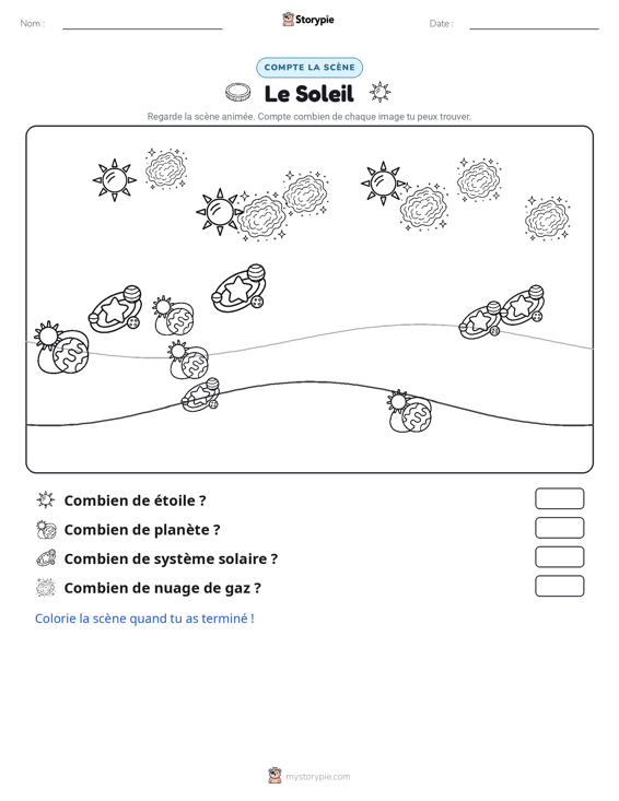 Scène de Comptage