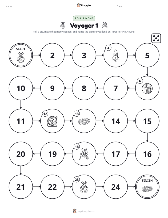 Roll & Move Game