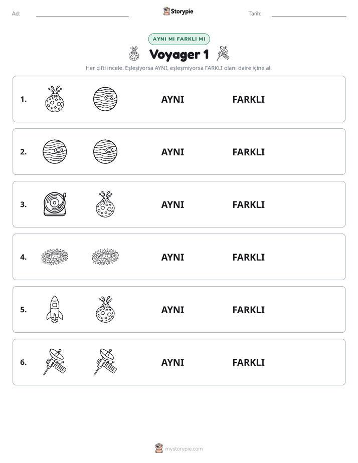 Aynı mı Farklı mı
