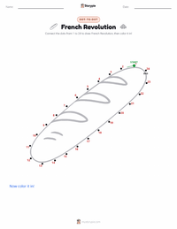 French Revolution printable worksheet preview
