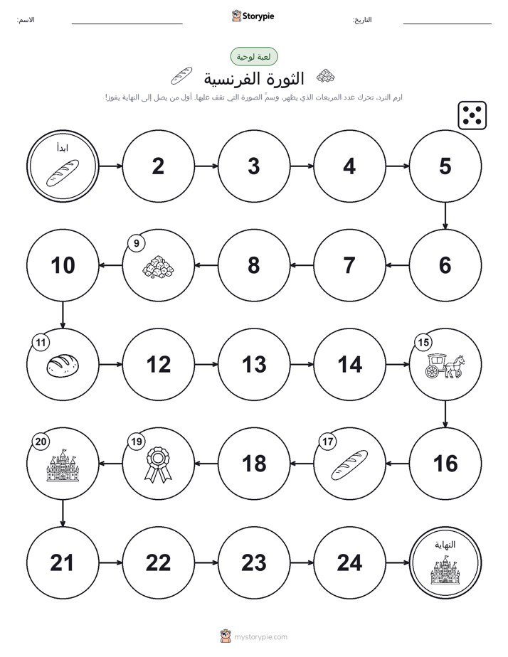 لعبة لف و تحرك