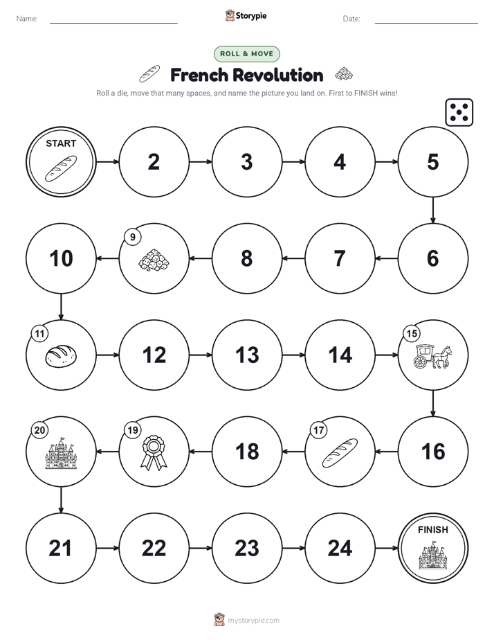 Roll & Move Game