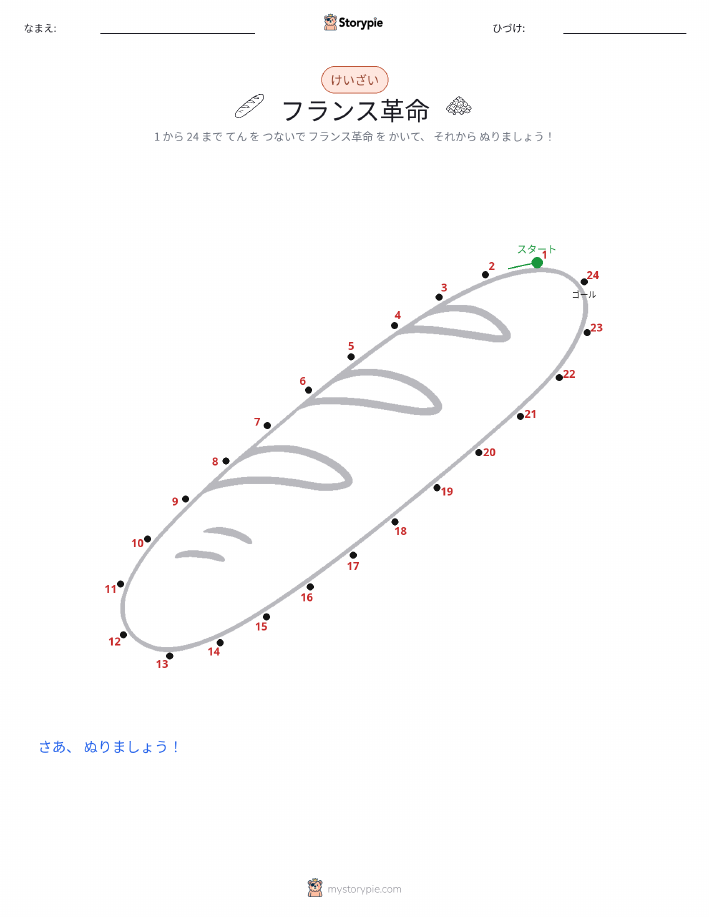 点つなぎ