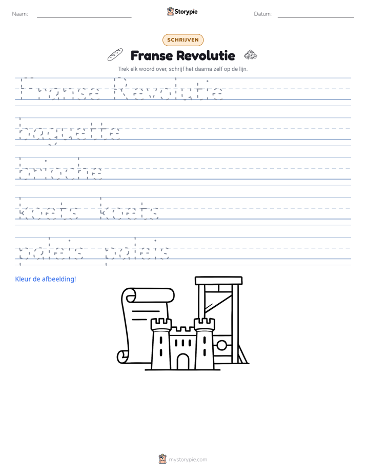 Schrijf Oefening