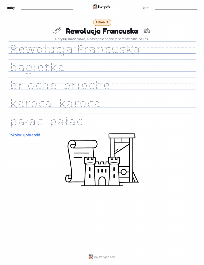 Ćwiczenie Pisania