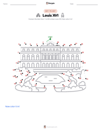 Louis XVI printable worksheet preview
