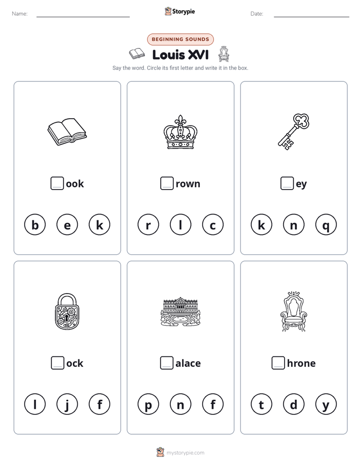 Beginning Sounds