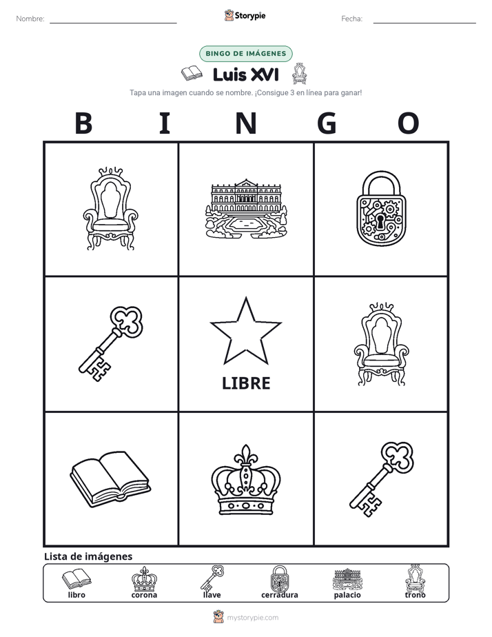 Bingo de Imágenes