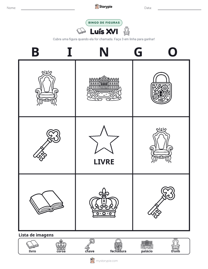 Bingo de Imagens