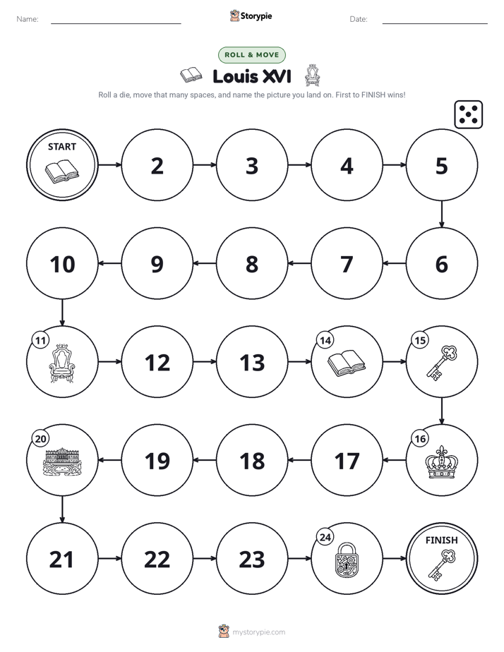 Roll & Move Game