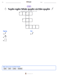 Xem trước tài liệu in sẵn Tuyên ngôn Nhân quyền và Dân quyền
