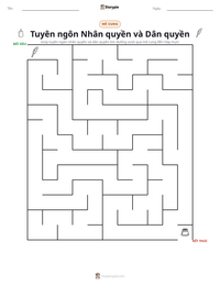 Xem trước tài liệu in sẵn Tuyên ngôn Nhân quyền và Dân quyền