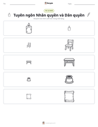 Xem trước tài liệu in sẵn Tuyên ngôn Nhân quyền và Dân quyền