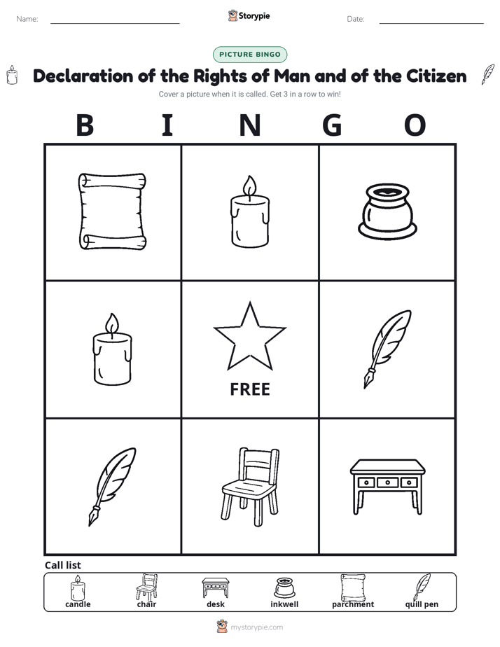 Picture Bingo