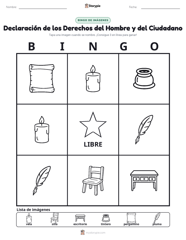 Bingo de Imágenes
