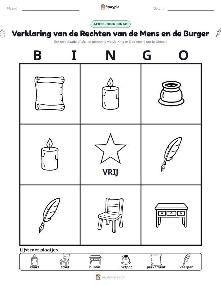 Afbeelding Bingo