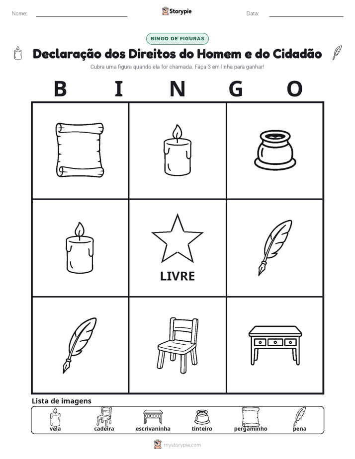 Bingo de Imagens
