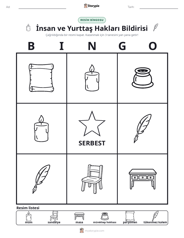 Resim Bingo