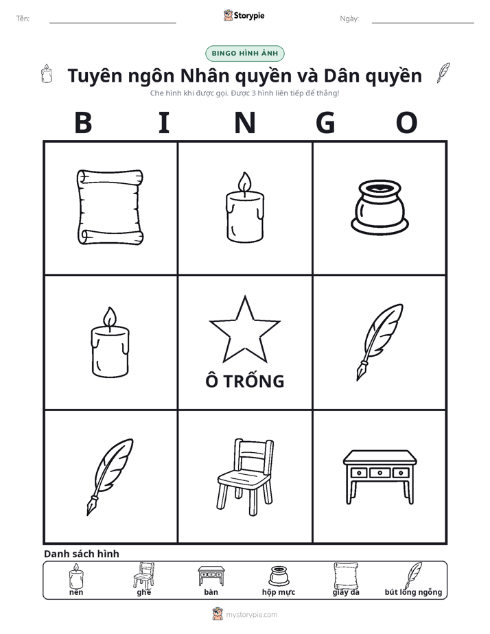 Bingo Hình Ảnh