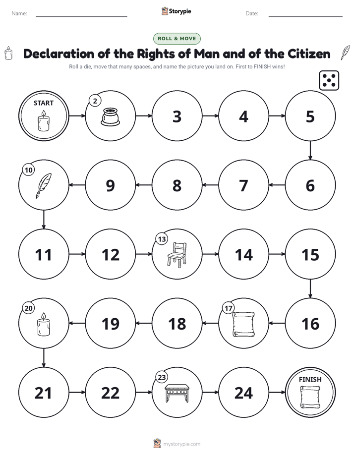 Roll & Move Game
