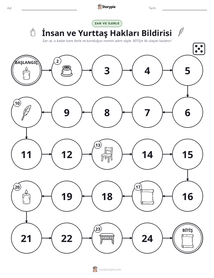 Yuvarla & Hareket Et Oyunu