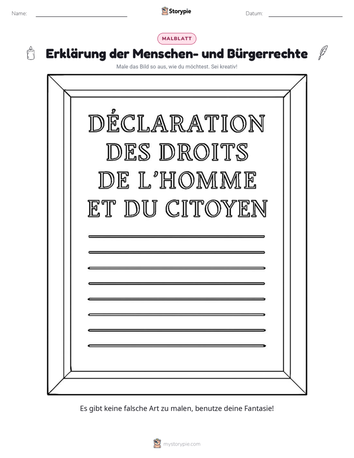 Ausmalseite
