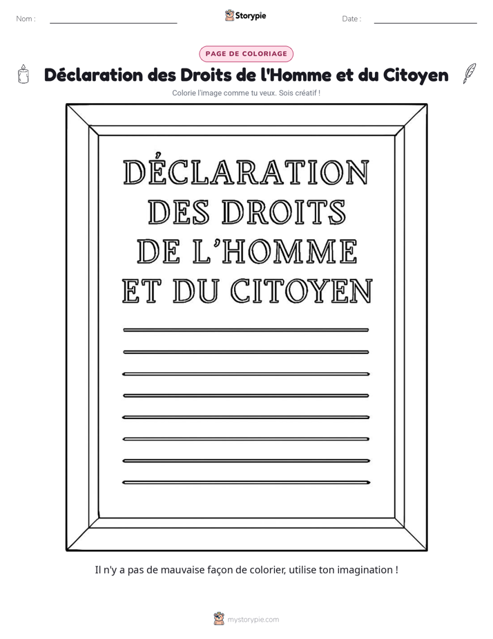 Page à colorier