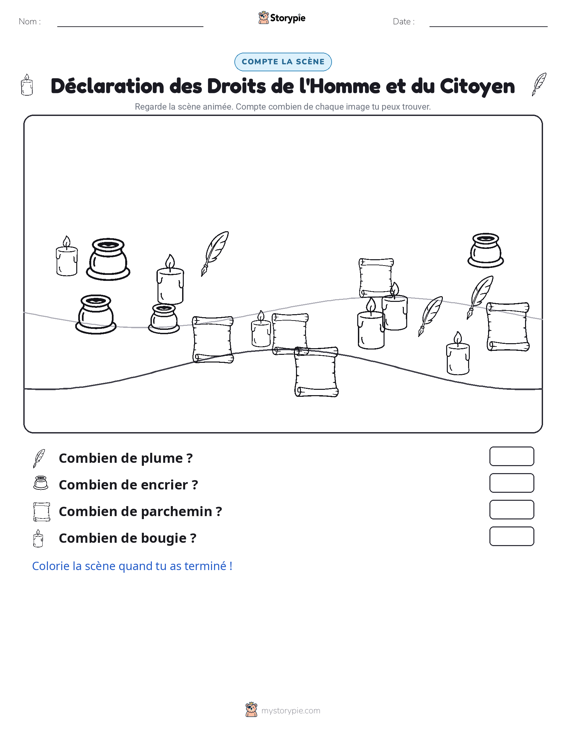 Scène de Comptage
