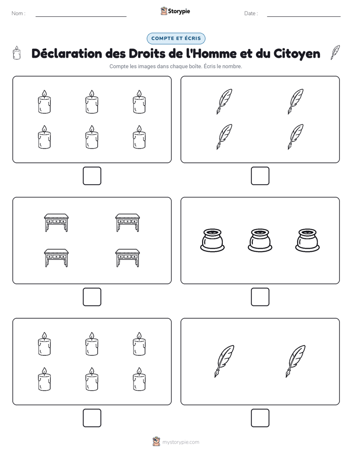Compter & Écrire
