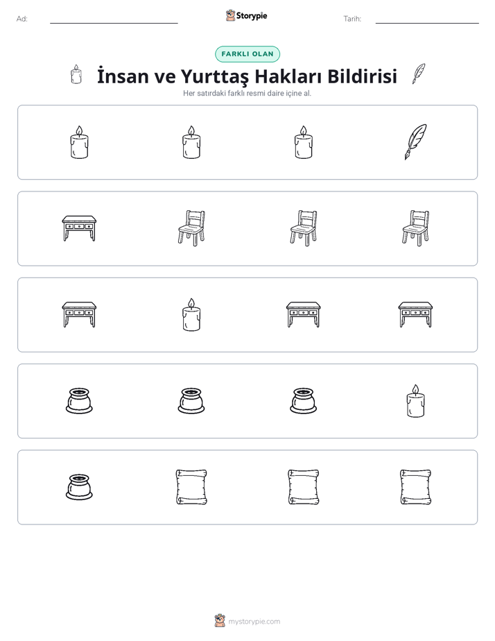 Farklı Olanı Bul
