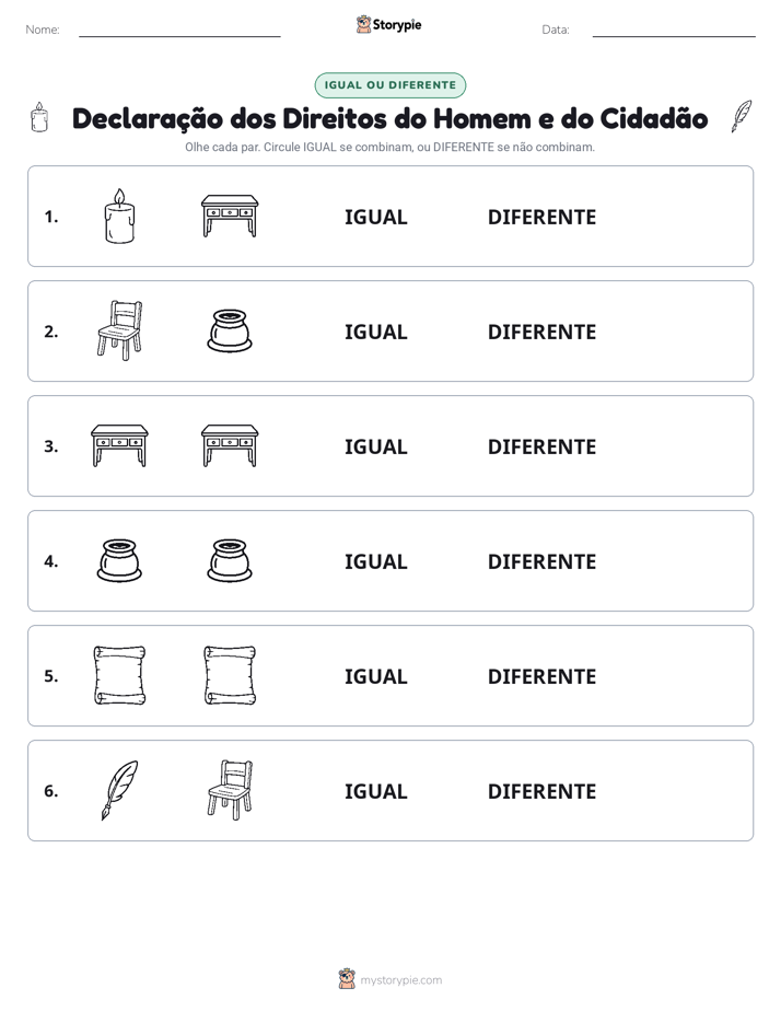 Igual ou Diferente
