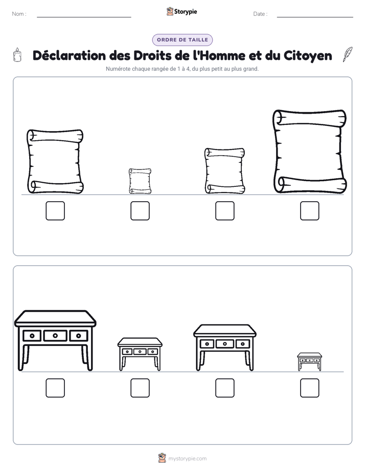 Ordre de Taille