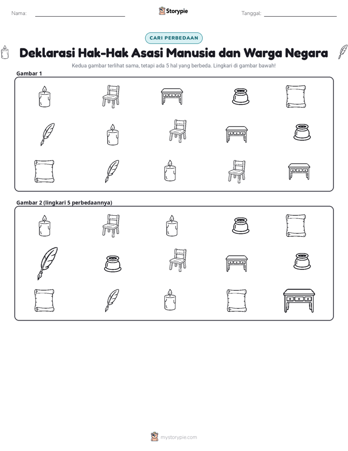 Temukan Perbedaannya
