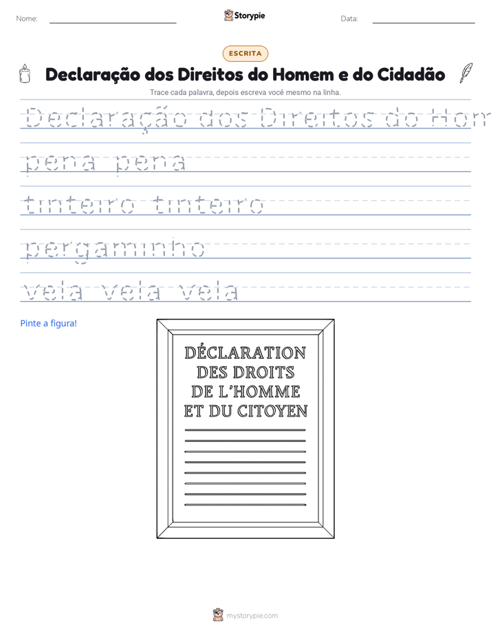 Prática de Escrita