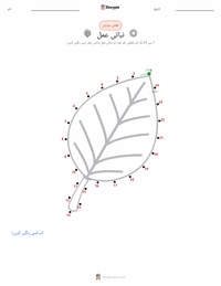 ضیائی تالیف پرنٹ کرنے کے قابل ورکشیٹ کا پیش نظارہ