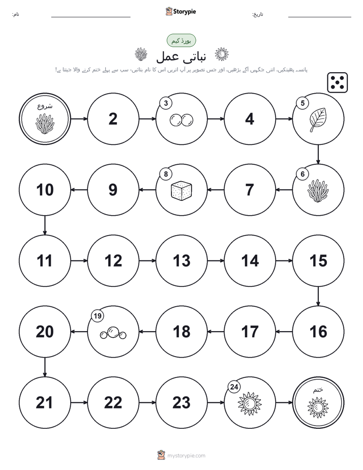 رول اور منتقل کریں کھیل