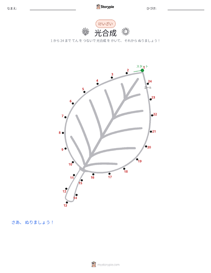 点つなぎ